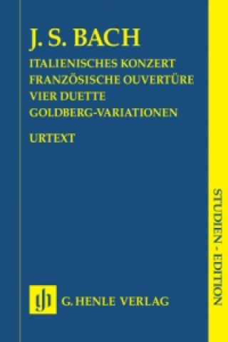 Materiale tipărite Bach, Johann Sebastian - Italienisches Konzert, Französische Ouverture, Vier Duette, Goldberg-Variationen Johann Sebastian Bach