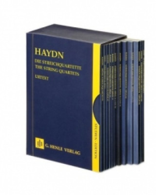 Carte Haydn, Joseph - Die Streichquartette - 12 Bände im Schuber. The String Quartets, 12 vol., scores Joseph Haydn