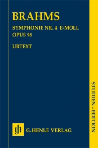 Tiskovina Brahms, Johannes - Symphonie Nr. 4 e-moll op. 98 Johannes Brahms