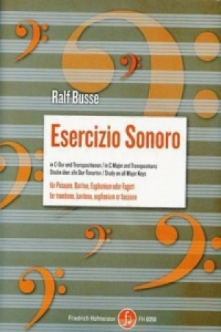 Tiskovina Esercizio Sonoro, für Posaune, Bariton, Euphonium, Fagott Ralf Busse