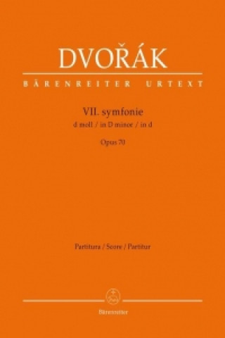 Tiskovina VII. Symphonie in d-Moll op. 70, Partitur Antonín Dvořák