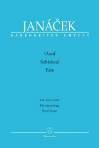 Tiskovina Osud / Schicksal, Klavierauszug Leoš Janáček