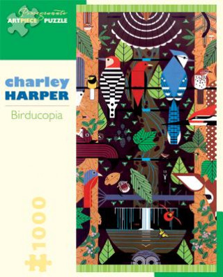 Book Charley Harper Birducopia 1000-Piece Jigsaw Puzzle Charley Harper