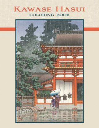 Książka Kawase Hasui Colouring Book Kawase Hasui