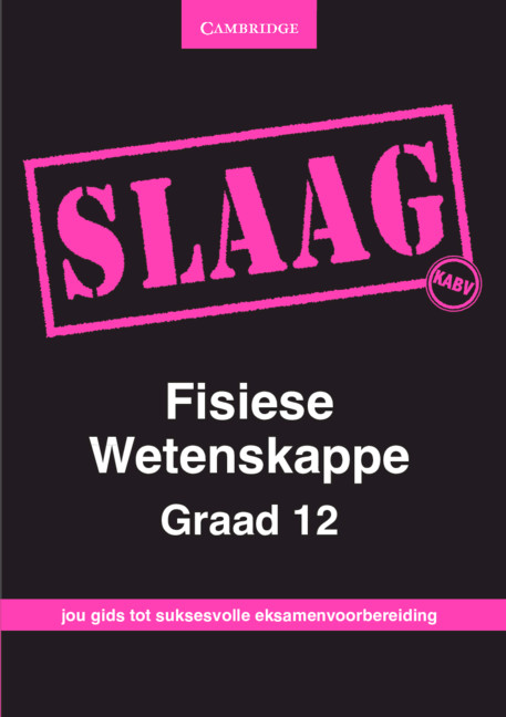 Книга SLAAG Fisiese Wetenskappe Graad 12 Afrikaans Jagathesan Govender