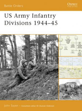 Könyv US Army Infantry 1944-45 John Sayen