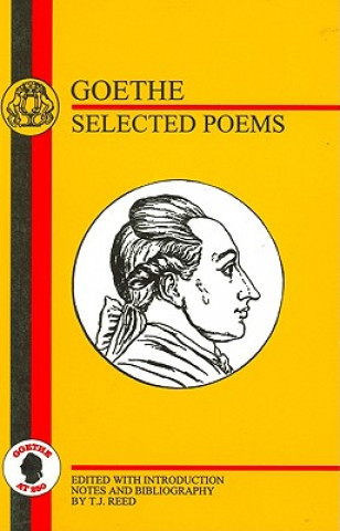 Książka Selected Poems Johann Wolfgang von Goethe