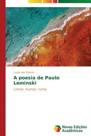 Książka poesia de Paulo Leminski Lucas dos Passos