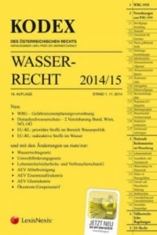 Könyv Kodex Wasserrecht 2014/15 (f. Österreich) Werner Doralt