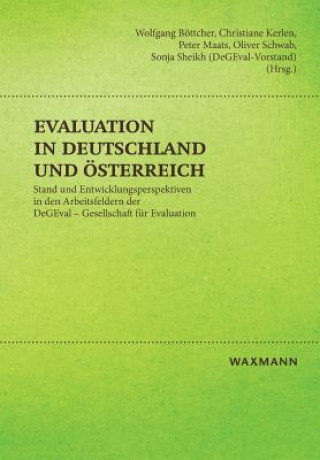 Kniha Evaluation in Deutschland und OEsterreich WOLFGANG B TTCHER