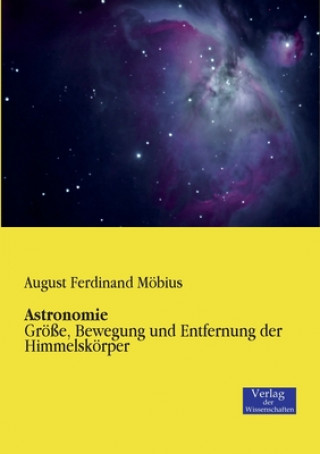 Kniha Astronomie August F. Möbius