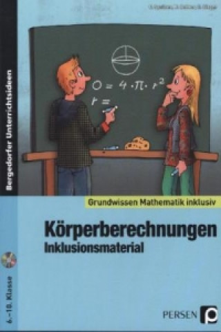 Książka Körperberechnungen - Inklusionsmaterial, m. 1 CD-ROM Cathrin Spellner