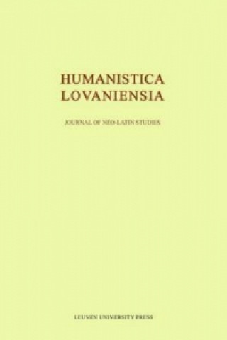 Kniha Humanistica Lovaniensia 