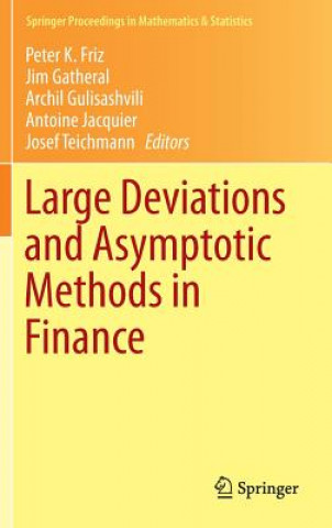 Könyv Large Deviations and Asymptotic Methods in Finance Peter K. Friz