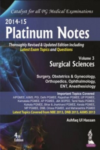 Βιβλίο Platinum Notes : Surgical Sciences Ashfaq Ul Hassan