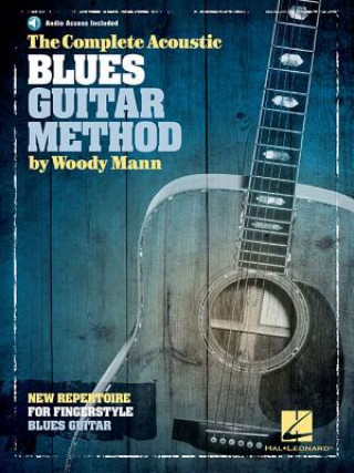 Book Complete Acoustic Blues Guitar Method Woody Mann