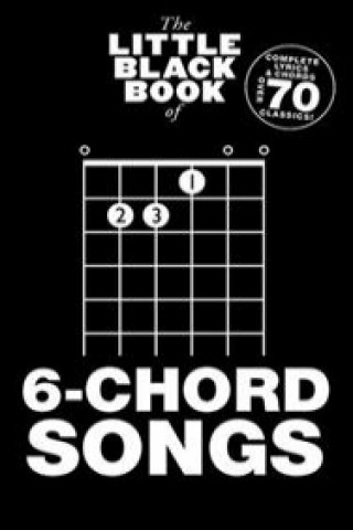 Libro Little Black Book Of 6-Chord Songs 