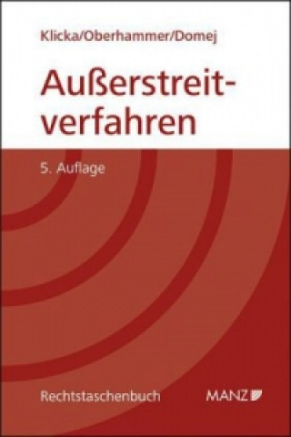 Kniha Außerstreitverfahren Thomas Klicka