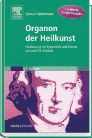 Książka Organon der Heilkunst Sonderausgabe Samuel Hahnemann