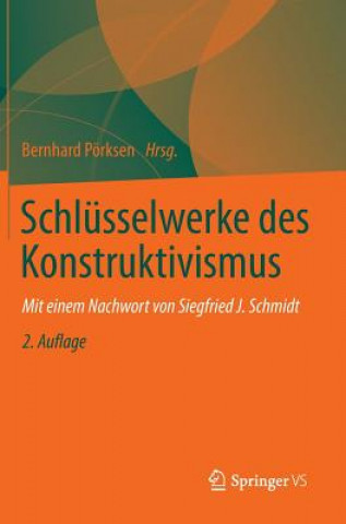 Könyv Schlusselwerke Des Konstruktivismus Bernhard Pörksen