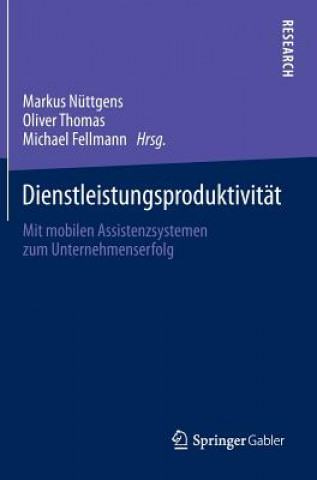 Knjiga Dienstleistungsproduktivitat Michael Fellmann