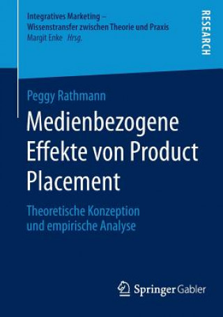 Książka Medienbezogene Effekte Von Product Placement Peggy Rathmann