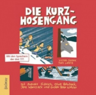 Audio Die Kurzhosengang, 3 Audio-CDs Victor Caspak