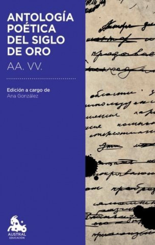 Libro Antología poética del Siglo de Oro 