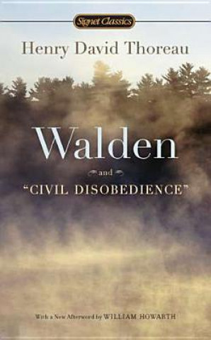 Book Walden And Civil Disobedience Henry David Thoreau