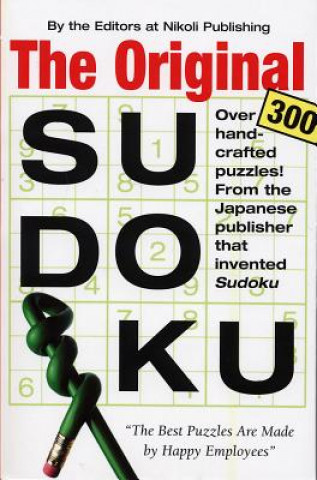 Könyv Original Sudoku Editors of Nikoli Publishing