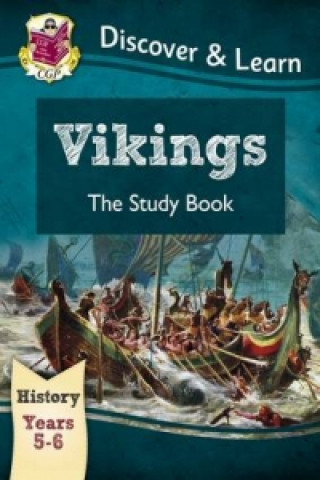 Книга KS2 Discover & Learn: History - Vikings Study Book, Year 5 & 6 CGP Books