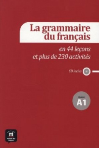 Carte La grammaire du français, Niveau A1, m. Audio-CD 