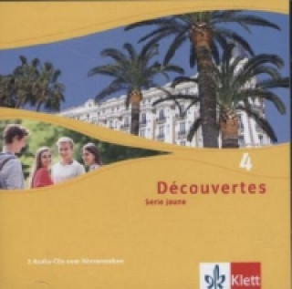 Audio Découvertes. Série jaune (ab Klasse 6). Ausgabe ab 2012. Bd.4, 2 Audio-CDs zum Hörverstehen 