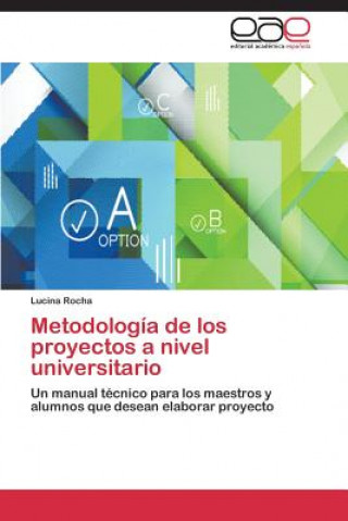 Carte Metodologia de los proyectos a nivel universitario Lucina Rocha