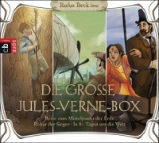 Hanganyagok Die große Jules-Verne-Box, 10 Audio-CDs Jules Verne