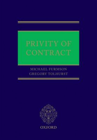 Kniha Privity of Contract Michael Furmston