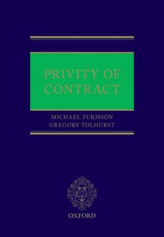 Knjiga Privity of Contract Michael Furmston