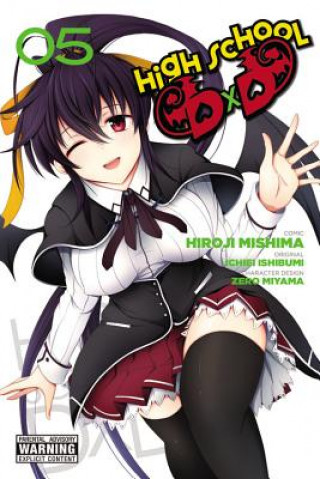 Könyv High School DxD, Vol. 5 Hiroji Mishima