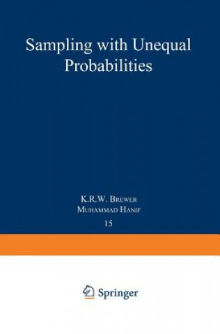 Livre Sampling With Unequal Probabilities K. R. W. Brewer