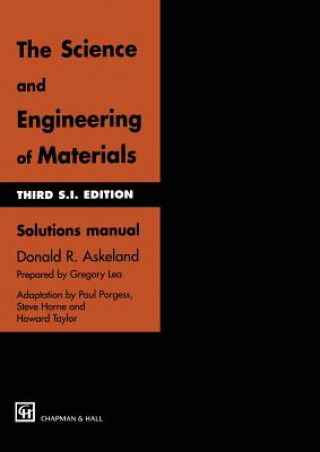 Kniha Science and Engineering of Materials Donald R. Askeland