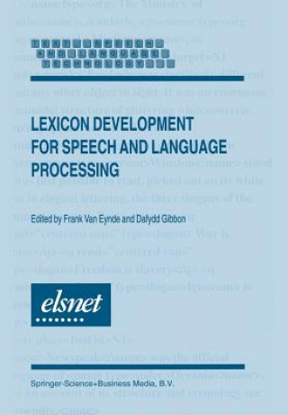 Kniha Lexicon Development for Speech and Language Processing Frank van Eynde