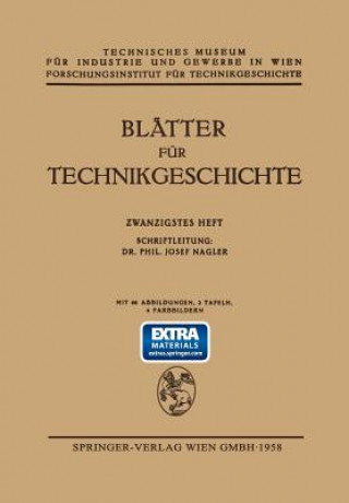 Carte Blatter Fur Technikgeschichte Dr. Phil. Josef Nagler