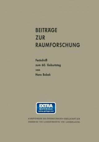 Книга Beitrage Zur Raumforschung Osterreichischen Gesellschaft Fur Raumforschung Und