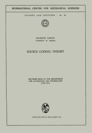 Knjiga Source Coding Theory Giuseppe Longo