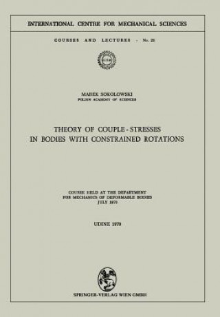 Carte Theory of Couple-Stresses in Bodies with Constrained Rotations Marek Sokolowski