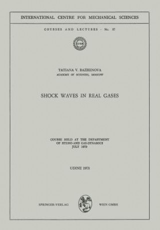 Carte Shock Waves in Real Gases Tatiana V. Bazhenova