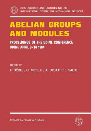 Carte Abelian Groups and Modules R. Göbel