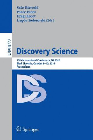 Kniha Discovery Science Saso Dzeroski