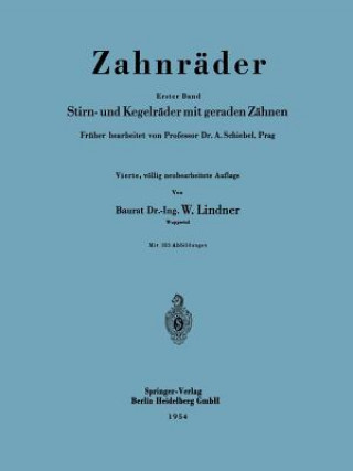 Könyv Zahnrader A. Schiebel