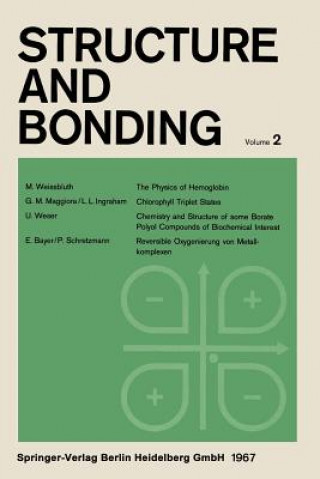 Könyv Structure and Bonding Professor J. B. Neilands